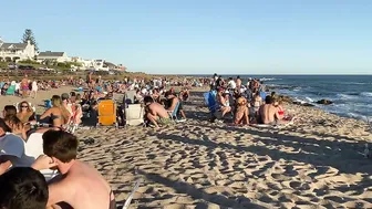 4K video BEACH walk BIKINI sunset Punta del Este URUGUAY 2021 #3