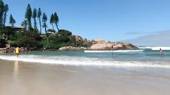 4K VIDEO BEACH WALK Brazil Florianopolis SC Travel vlog HDR #3